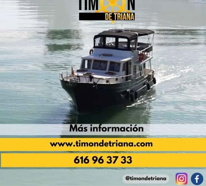 Seville: Flamenco Yacht Cruise with Tapas and Drinks - Food, Drinks, and Live Music