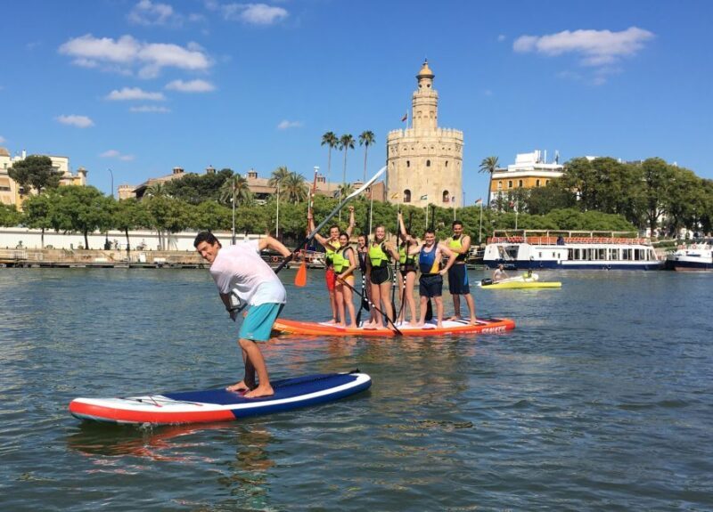 Seville: Group Giant Paddle-Boarding Session - Real Feedback from Participants