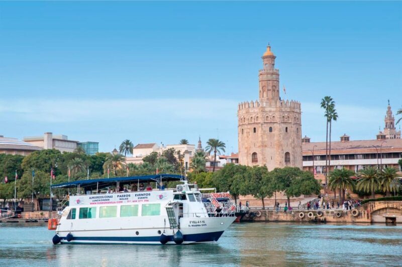 Seville: Guadalquivir Boat Tour with Optional Lunch/Dinner - Key Points