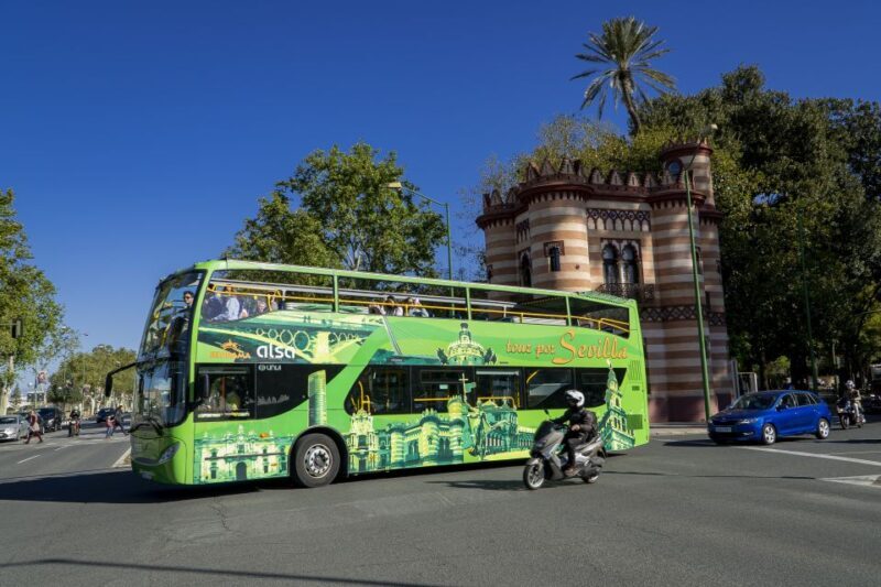 Seville: Panoramic Cruise, Hop-On-Hop-Off Bus & Walking Tour - Key Points