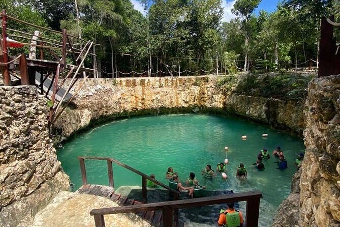 Shared ATV Tour Ziplines and Cenote with Lunch - The Experience: What You’ll Feel and See