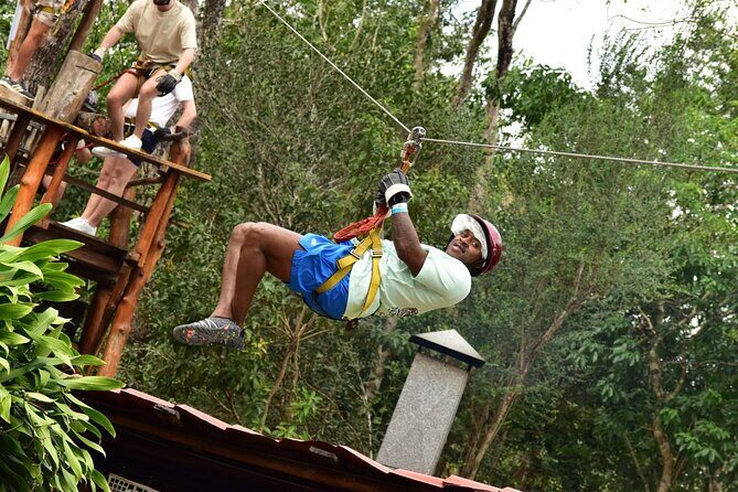 Shared ATV Tour Ziplines and Cenote with Lunch - FAQ