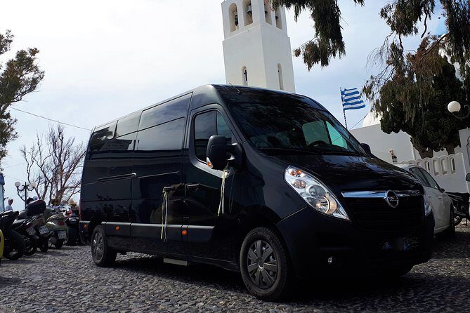 Shared Departure Transfers to Airport or Port Santorini - What You Can Expect from the Service