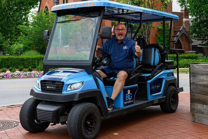 Shared Golf Cart Tour of Bentonville, Arkansas - The Value and Who It’s Best For