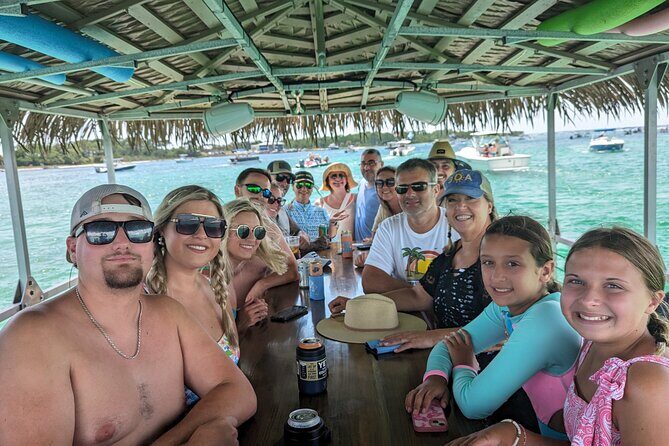 Shared Group Crab Island 3 Hour Tiki Excursion, Destin FL - Key Points