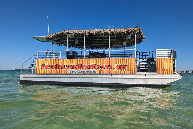 Shared Group Crab Island 3 Hour Tiki Excursion, Destin FL - The Real-World Experience