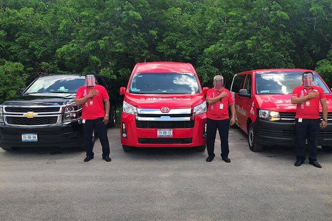 Shared transfer R/T VAN Apto-Muelle Ferry Isla Mujeres-Apto C/ Tickets Ferry - Diving Into the Experience