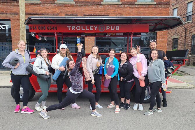 Shared Yoga and Coffee Experience On The Trolley Pub - Key Points