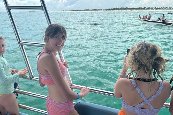 Shell Island Dolphin Sightseeing Boat Tour in Panama City Beach - Key Points