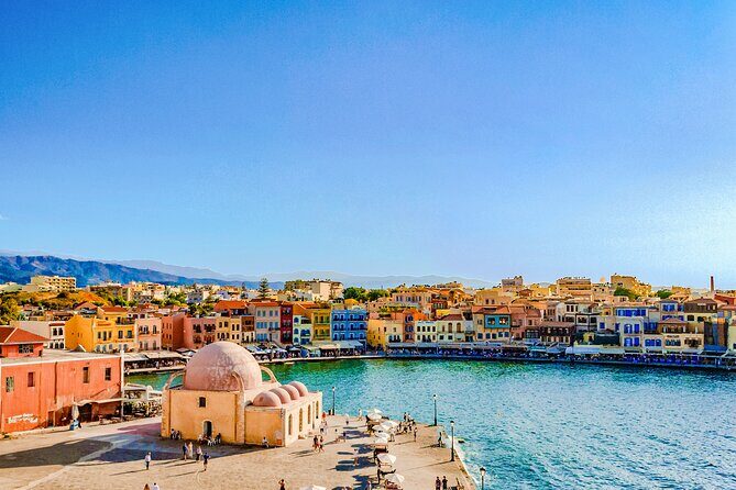 Shore Explore Chania: City Charm, Beach, Monastery & Winetasting - Key Points