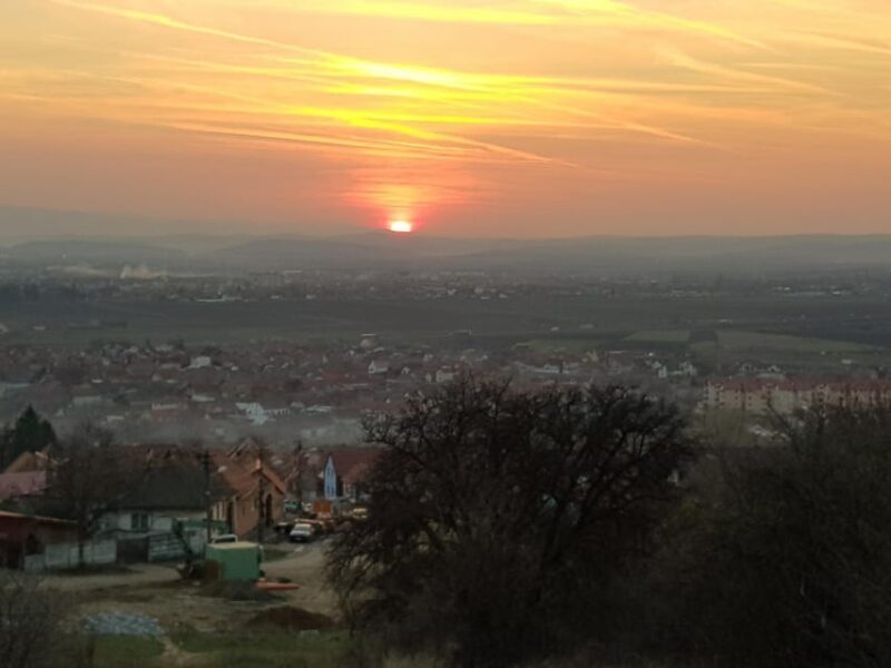 Sibiu panorama by evening, tour of Gusterita Hill - The Experience Provider
