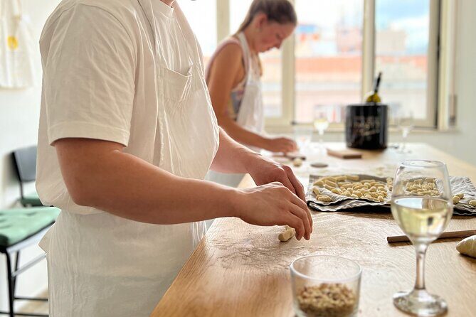 Sicilian Homemade Pasta Class, Wine Tasting & Dinner in Palermo - Key Points