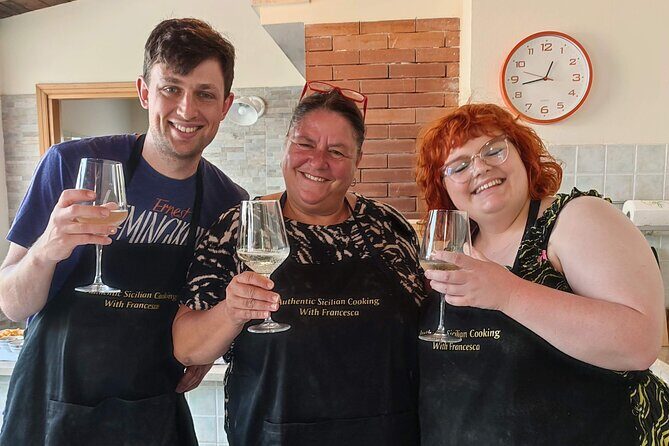 Sicily Cannoli and Almond Biscuits Cooking Class - Key Points