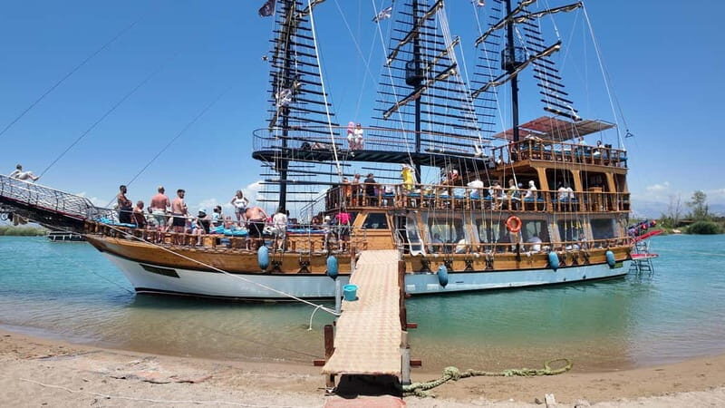 Side: Dolphin Boat Tour With Lunch Foam party Swimming - The Sum Up