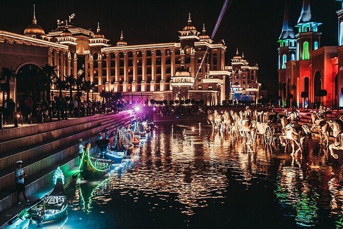 Side Land of Legends Night Shows Tour With Boat Parade - What You Can Expect at Each Stop