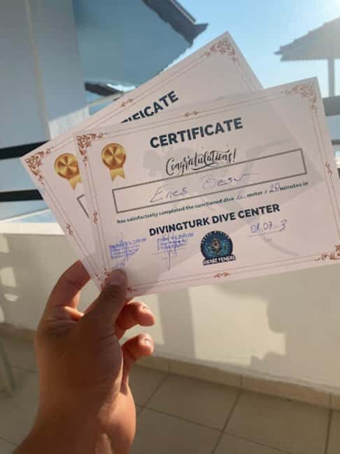 Side: Scuba Diving with Expert Diving Option - Exploring the Experience