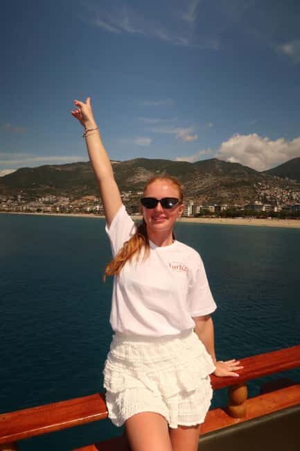 Side to Alanya Boat Tour with Soft Drinks & Cleopatra View - The Sum Up