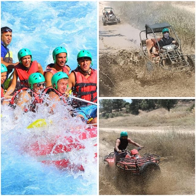 Side&Alanya:Rafting,Jeep,Quad/Buggy Safari/Zipline wLunch - What to Expect on Your Adventure Day