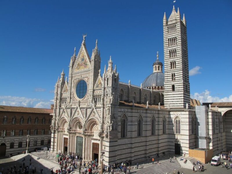 Siena & San Gimignano Day Tour & Wine Tasting from Rome - Key Points