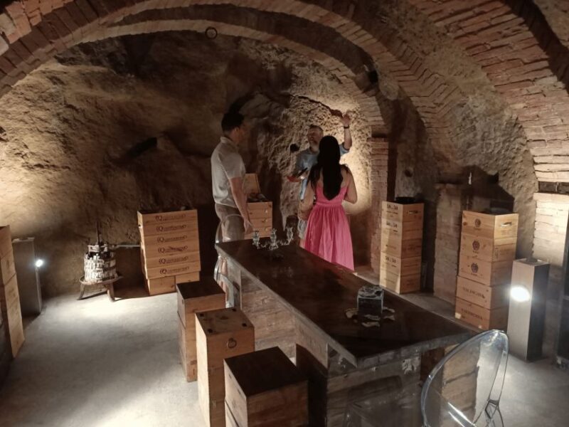 Siena Underground Wine tasting in a Medieval Cave - Group Size, Duration, and Practicalities