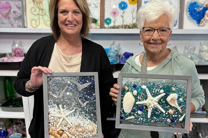 Siesta Key Glass Artwork Class - The Group Dynamic and Atmosphere