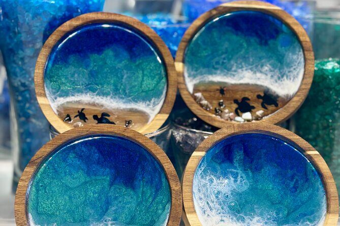 Siesta Key Resin Coaster Workshop - What to Expect from the Siesta Key Resin Coaster Workshop