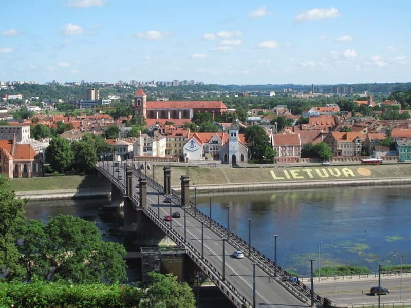 Sightseeing Tour to Kaunas and Paaislis Monastery - Key Points
