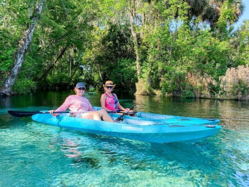 Silver Springs: Glass Bottom Kayak and Wildlife Tour - Key Points