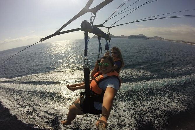 Single, or Double PARASAILING in Cabo with Views of The Arch - Frequently Asked Questions