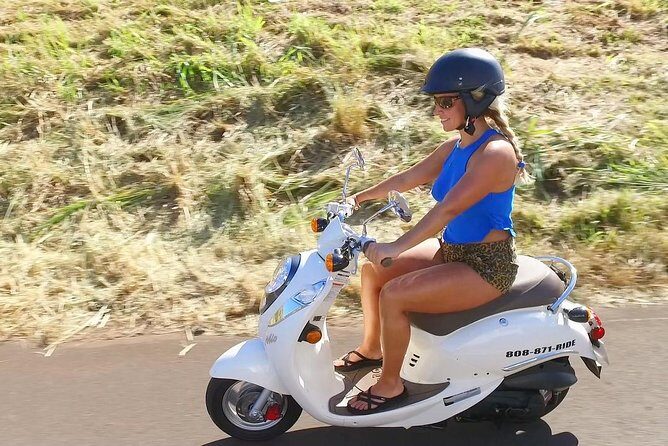 Single Passenger Moped/Scooter - 18+ NO Motorcycle License Needed - Discover Maui on a Moped: An Honest Look at the 808 Rides Experience