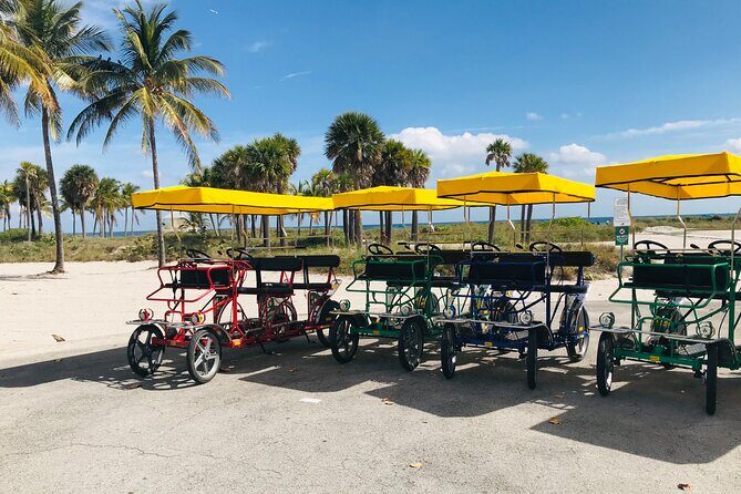 Single Quadricycle Rental at Crandon Park - Key Points