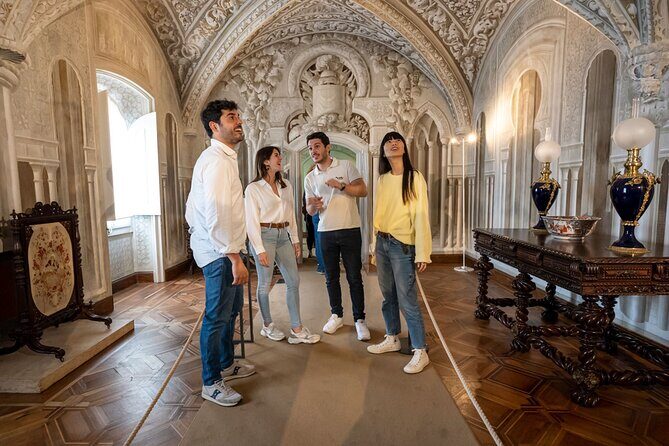 Sintra with Pena Palace visit & Cabo da Roca by 4WD from Lisbon - First Stop: The Palácio da Pena