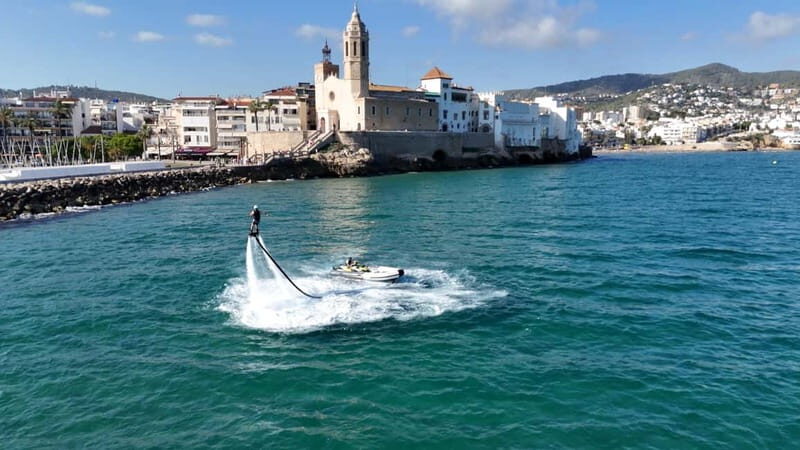 Sitges Flyboard Experience: Adrenaline on the Water - An Entertaining and Well-Structured Adventure