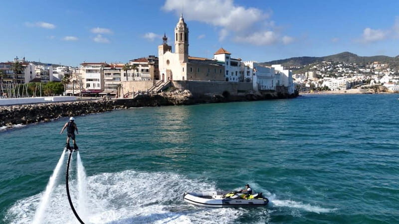 Sitges Flyboard Experience: Adrenaline on the Water - The Thrill of Flying Over Sitges