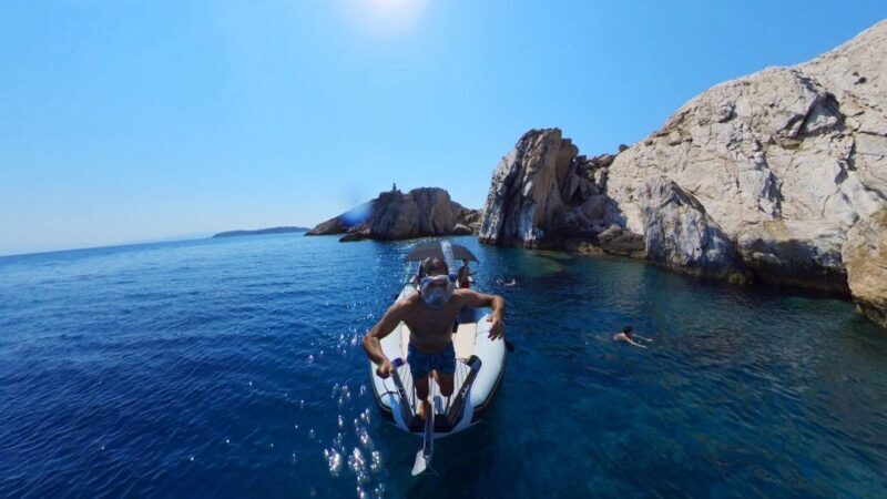 Skiathos: Private Day Cruise with a Speed Boat around island - Key Points