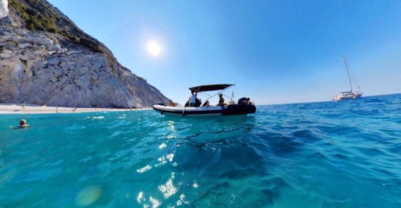 Skiathos: Private Day Cruise with a Speed Boat around island - Stop 1: Photo stop, visit, swim