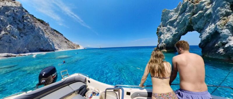 Skiathos: Private Lalaria Beach and Caves Speedboat Tour - An Overview of the Experience