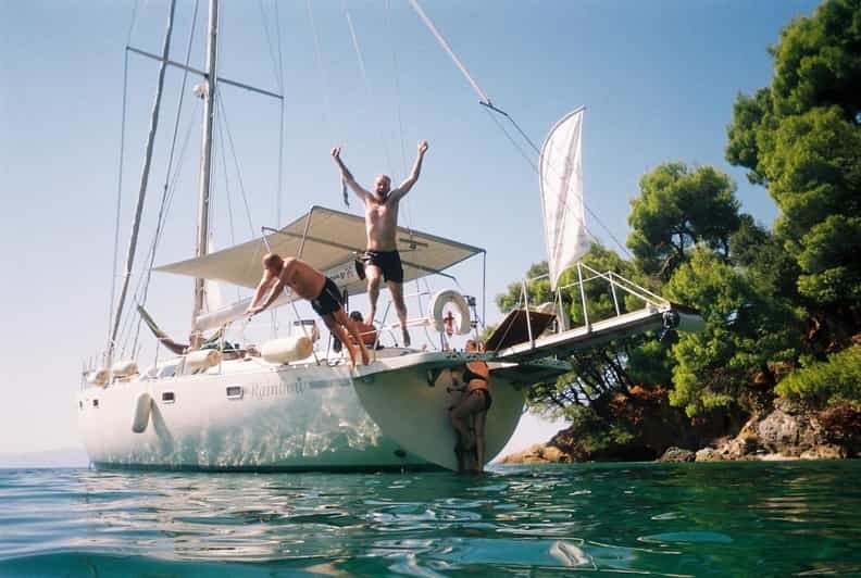 Skiathos private tours :Sailing day with lunch on board, - The Experience in Detail