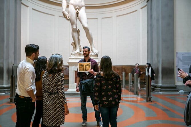 Skip-the-Line Michelangelo's David & Florence Academy Guided Tour w Hotel Pickup - Key Points