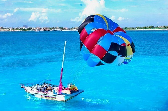 Skyrider Parasailing from Playa Mujeres, Cancún - The Sum Up