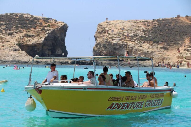 Sliema: Boat Trip to Comino Blue Lagoon, Gozo, and Caves - Key Points