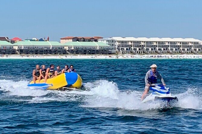 Small-Group Banana Boat Ride at Miramar Beach Destin - The pros of this banana boat ride