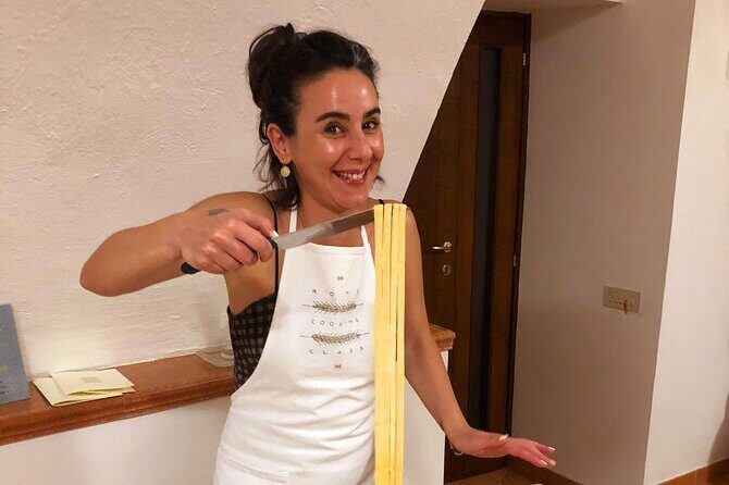 Small-Group Pasta Making steps from the Vatican Museums - Key Points