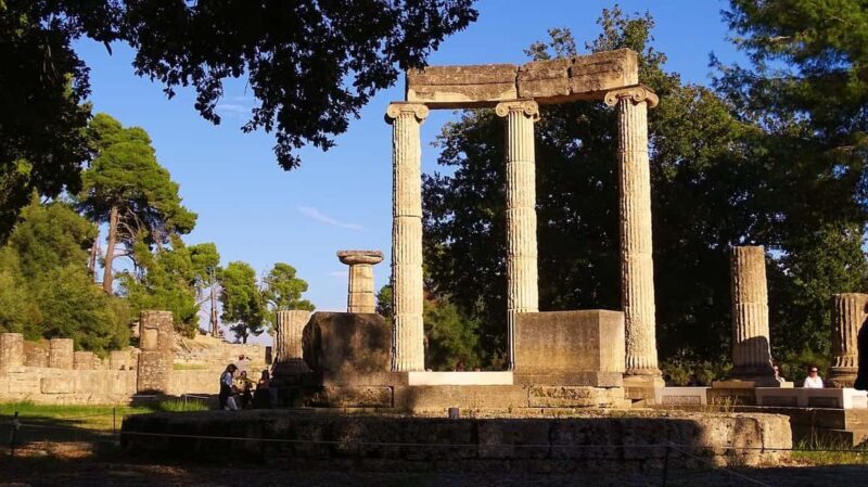 Small Group Tour Ancient Olympia & Local Delicacies Tasting - Exploring Olympia Village: Relax and Reflect