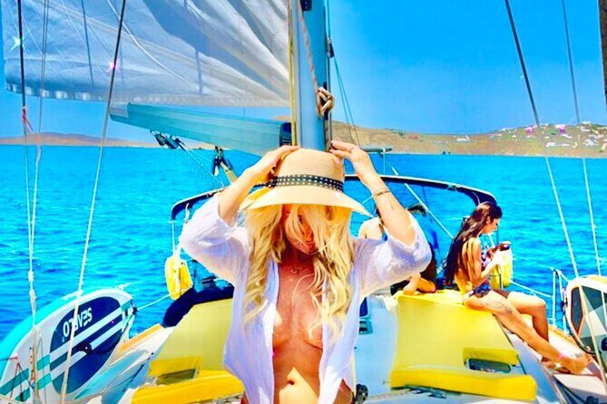 Small group,pass by Delos,swim in Rhenia,snap LVenice, free trans - Crew and Guides: Why They Make a Difference