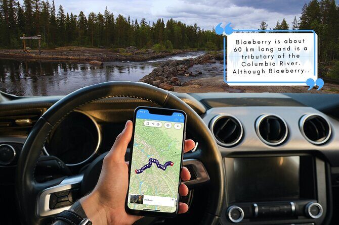 Smartphone Audio Driving Tour between Lake Louise & Revelstoke - What to Expect from the Experience