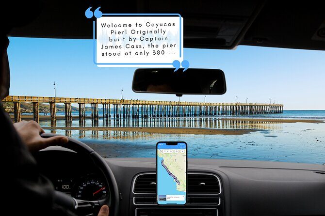 Smartphone Driving Tour between Santa Maria & Monterey 'Big Sur' - A detailed look at what this tour offers