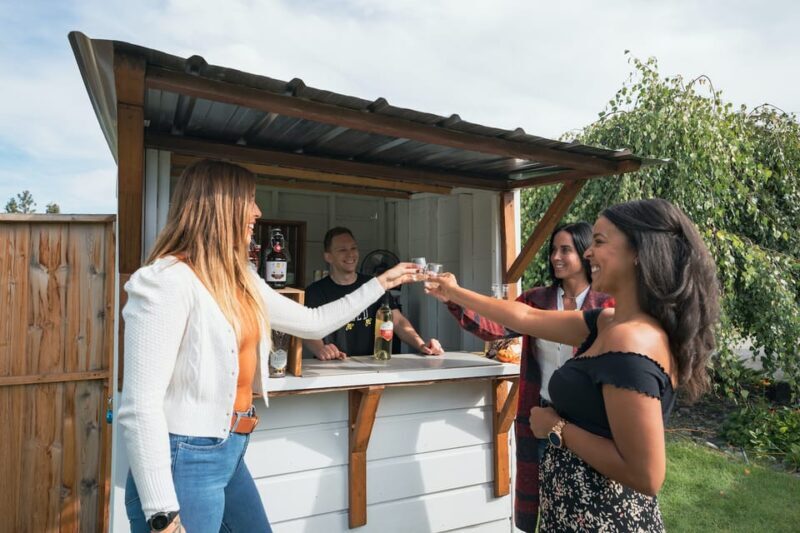 Smokies, Fire-Roasted S'mores and Fall Fun at Kelowna Winery - The Atmosphere and Setting