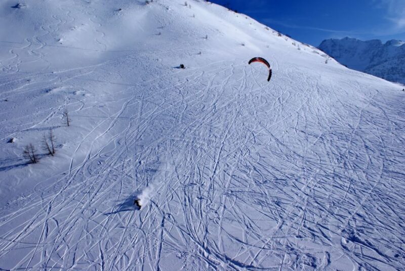 Snowkiting School on the Simplon Pass - The Cost & Value