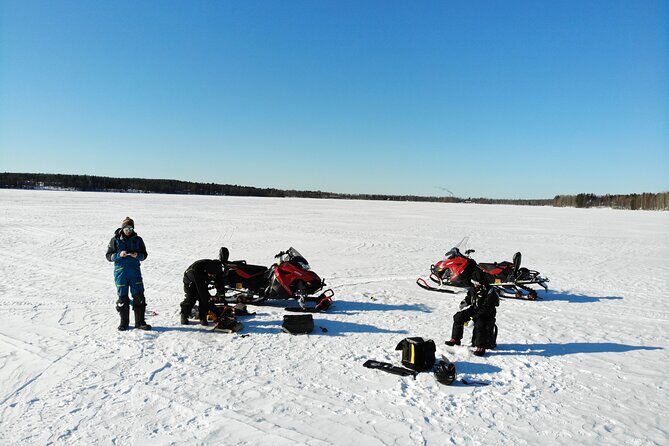 Snowmobile and Ice Fishing Excursion (private tour) - Key Points